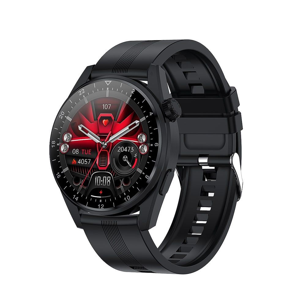 Devia Watch Pro 5 NFC with 2 Strap - Black