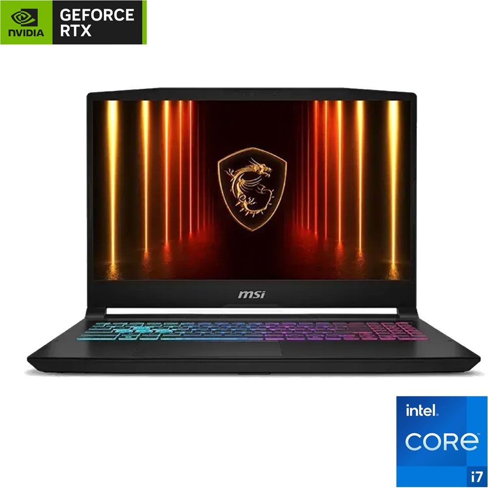 MSI Katana 15 HX B14WFK-246XEG Laptop - Intel® Core™ i7-14650HX - 16GB - 512GB SSD - NVIDIA® GeForce RTX™ 5060 8GB - 15.6" QHD 165Hz - Black