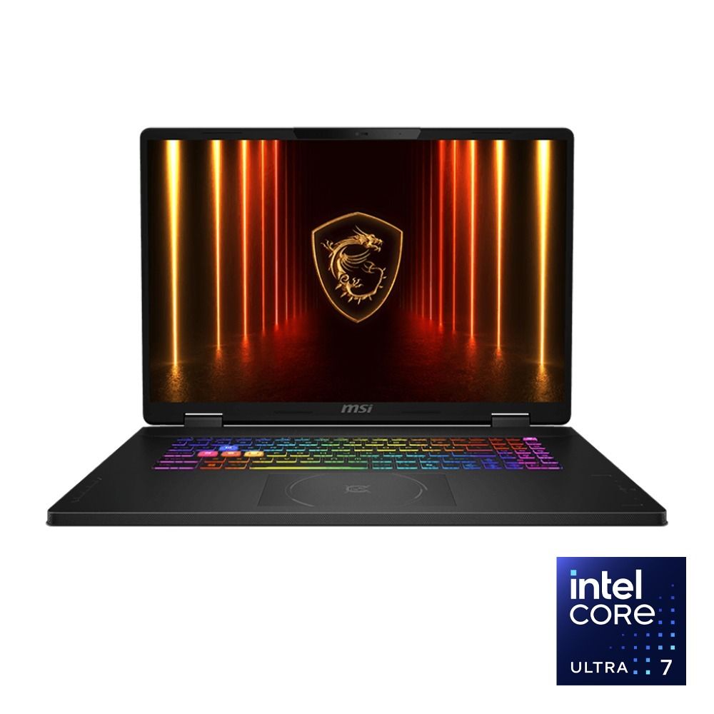 MSI Crosshair 16 HX AI D2XWGKG Laptop - Intel® Core™ Ultra 7-255HX - 16GB - 1TB SSD - NVIDIA® GeForce RTX™ 5070 8GB - 16" QHD+ 240Hz - Win11 - Cosmos Gray