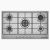 Buy Ecomatic Built-in Gas Hob 90 Cm - 5 Italian Burners - Stainless Steel - S903B Now from 2B.. with best price!