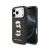 Buy Karl Lagerfeld For iPhone 17 Pro Max With Full Wrapped Saffiano Leather Case With Karl & Choupette Head Pins - Black Now from 2B.. with best price!