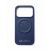Buy Karl Lagerfeld For iPhone 17 Pro Max With MagSafe PU Leather Case With Debossed Logo - Blue Now from 2B.. with best price!