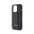 BMW Leather Grip Stand Case With Hot M Stamp For iPhone 15 Pro Max - Black