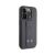 BMW Leather Grip Stand Case With Hot M Stamp For iPhone 15 Pro Max - Gray