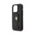 Ferrari M Grip stand Carbon Case For iPhone 15 Pro Max - Black