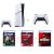 اشتري سونى بلاي ستيشن 5 Slim Standard Edition + سونى دوال سينس ذراع تحكم لاسلكى + سي دي لعبة FC 2026 + سي دي لعبة سبايدر مان 2 النسخه العربي + سي دي لعبة كول أوف ديوتي مودرن وورفير 3 الآن من تو بي.. بأحسن سعر!