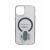 Buy Jomoo Back Cover For iPhone 13/14 With Magnetic And Stand - Transparent With Grey Now from 2B.. with best price!