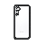 Q-Series Back Cover For Samsung A34 With - Black Edge