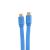 E-train HDMI to HDMI Flat Cable 5M Gold Plated - Blue