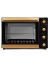 Buy Fresh Elite Electric Oven With Grill With Fan - 65 Liter 2200 Watt - Black Gold - 500012377 Now from 2B.. with best price!