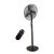 Buy Prifix Shark Stand Fan 18 Inch, With Remote Control - 3 Speed - 3 Blades - Black - SFS181 Now from 2B.. with best price!