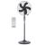 Buy Ultra Stand Fan 18 Inch With Remote Control - 80 Watt - 5 Blades - 3 Speeds - Black*Grey - UFS18RE2 Now from 2B.. with best price!
