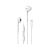 Devia Smart Series Stereo EM029 Wired Earphone Lightning - White