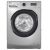Zanussi Perlamax Washing Machine 6 KG Front load With Black door grey ring - Silver - ZWF6240SR5 - 9452