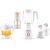 Buy Mienta Bundle 3*1 Blender 400 Watt 1.75 Liters + Citrus Juicer 40 Watt,1 Liter + Chopper 450 Watt,0.5 Liter - White - BCC4000A Now from 2B.. with best price!