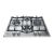 Ariston Built-in Gas Hob 60CM Stainless Steel - Silver - PCN 641 T/IX/A