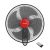 Tornado Wall Fan 16 Inch 4 Blades - Remote - Black - EPS-16R