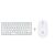 Manhattan Ultra Slim Dual-Mode Wireless Keyboard + Manhattan Performance Wireless Optical USB Mouse