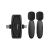 Buy Ulanzi V6 2.4G Wireless Microphone Lavalier 3in1 50 Meters - Black Now from 2B.. with best price!