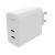 Mophie 409909304 67W 2-Port GaN Fast Wall Charger 840056158269 - White