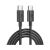 اشتري راف باور كابل من USB C إلي USB -C طوله 1 متر موديل RP-CB1021 - أسود الآن من تو بي.. بأحسن سعر!