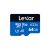 Lexar Memory Card 64GB microSDHCâ„¢ - Blue + Adapter