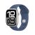 Apple Watch Series 10 GPS 42mm Silver Aluminium Case With Denim Sport Band - S/M