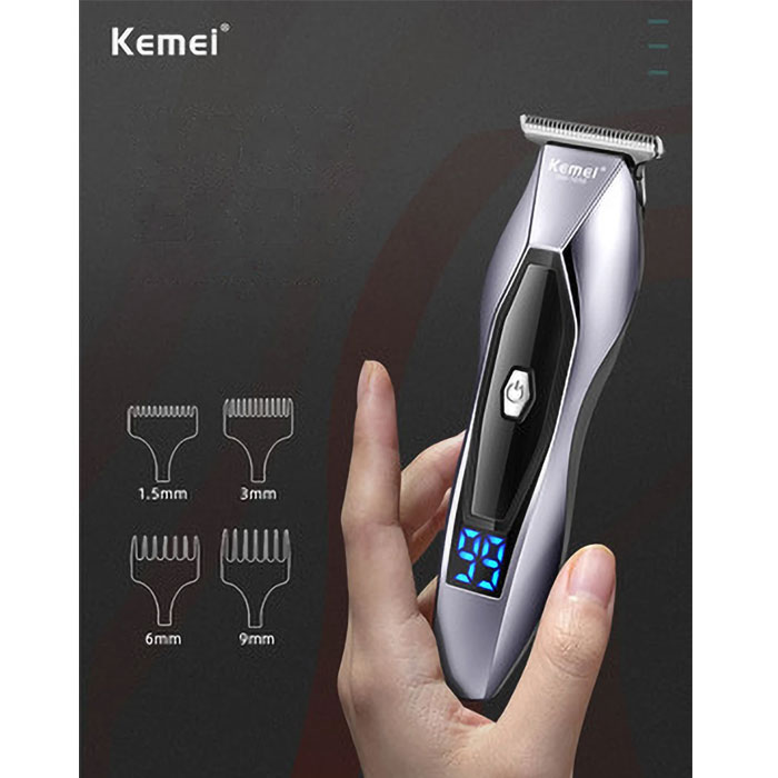 Kemei Electric Hair Clipper LCD For Men - KM-1656 