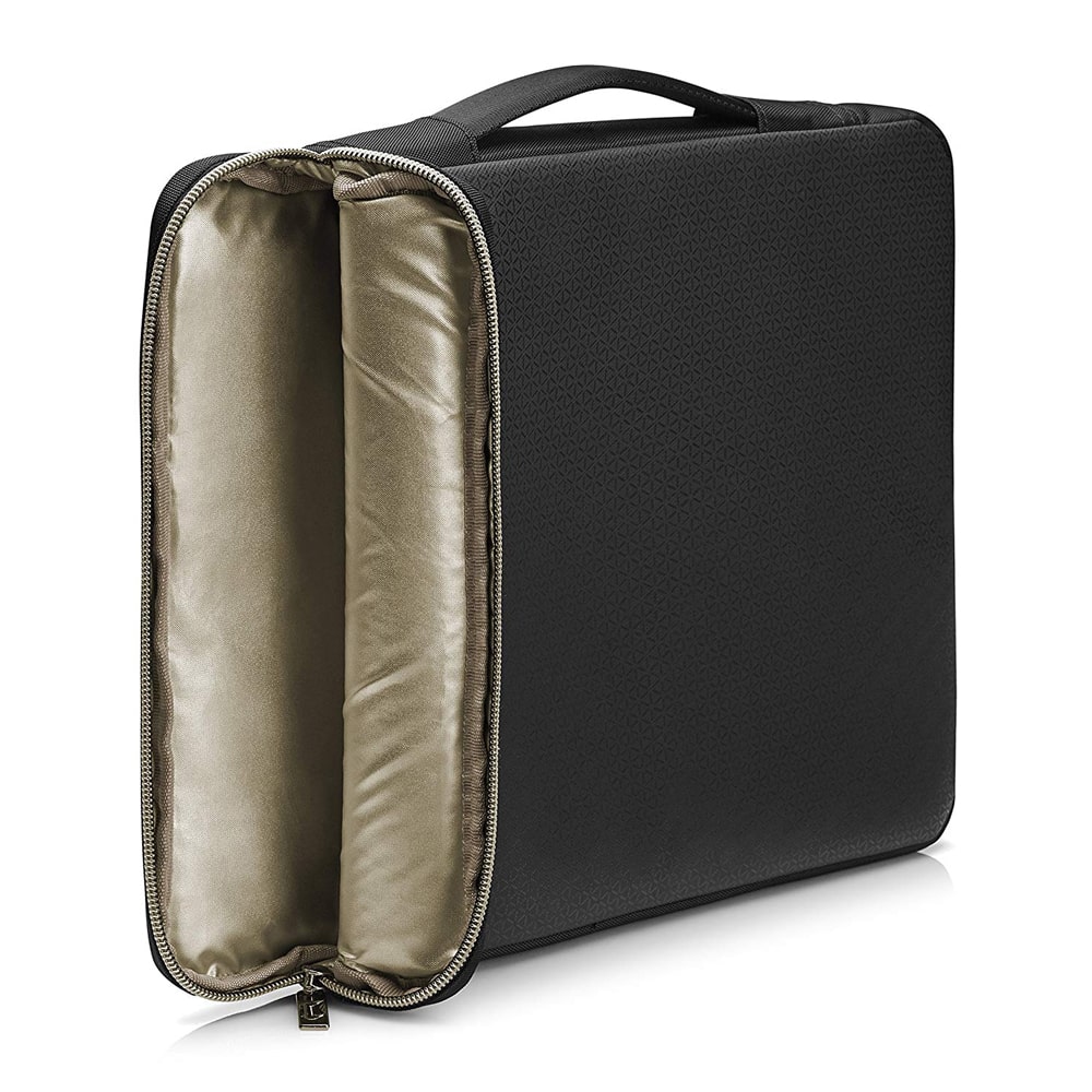 HP Carry Sleeve Bag - Up to 14" - Black*Gold - (3XD33AA)