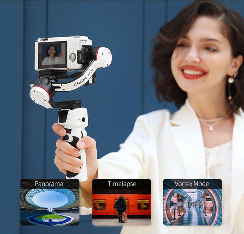 حامل هاتف زيون Zhiyun Crane-M3 Gimbal Stabilizer 5 gi111 11 min
