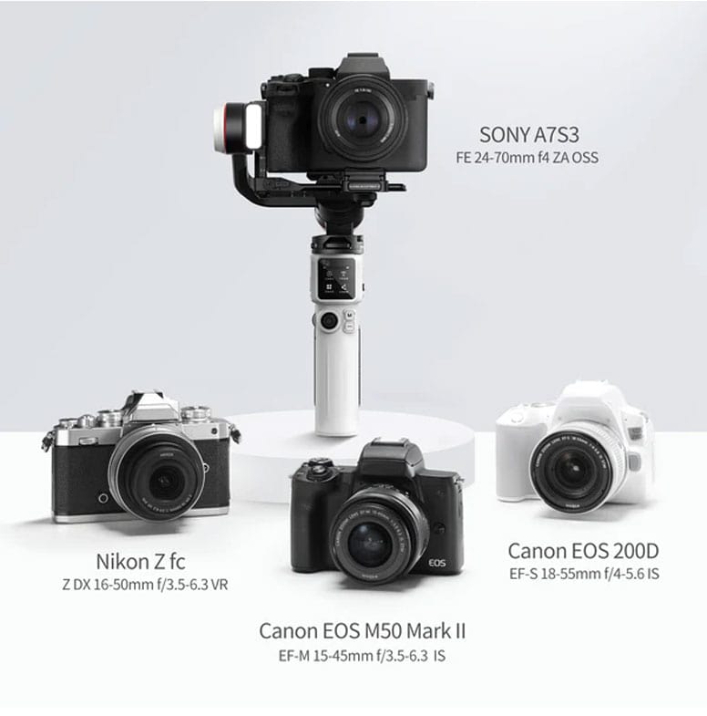 حامل هاتف زيون Zhiyun Crane-M3 Gimbal Stabilizer 3 gi111 9 min