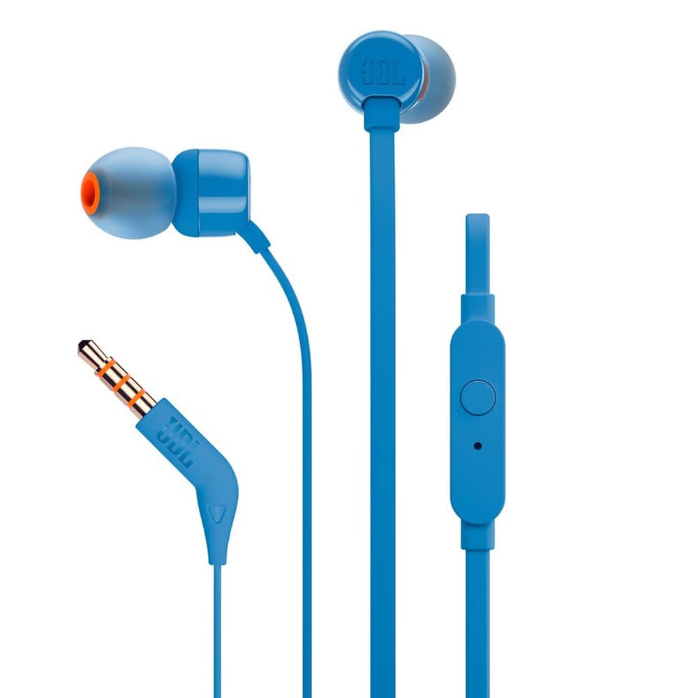 JBL T110 In-Ear Headphones - Blue