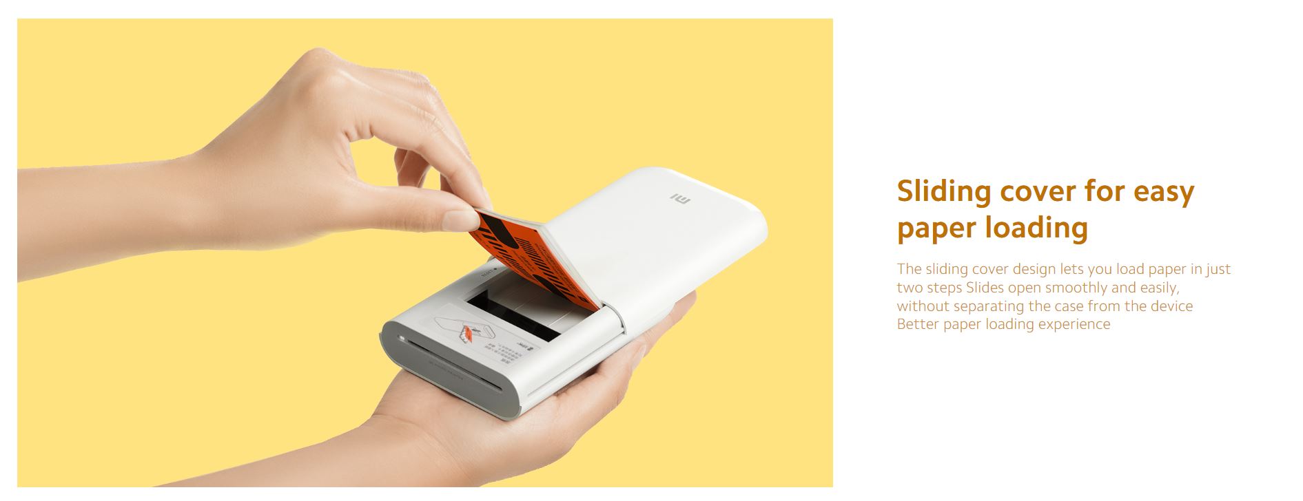 Xiaomi MI PHOTO PRINTER (Portable, No Ink) 