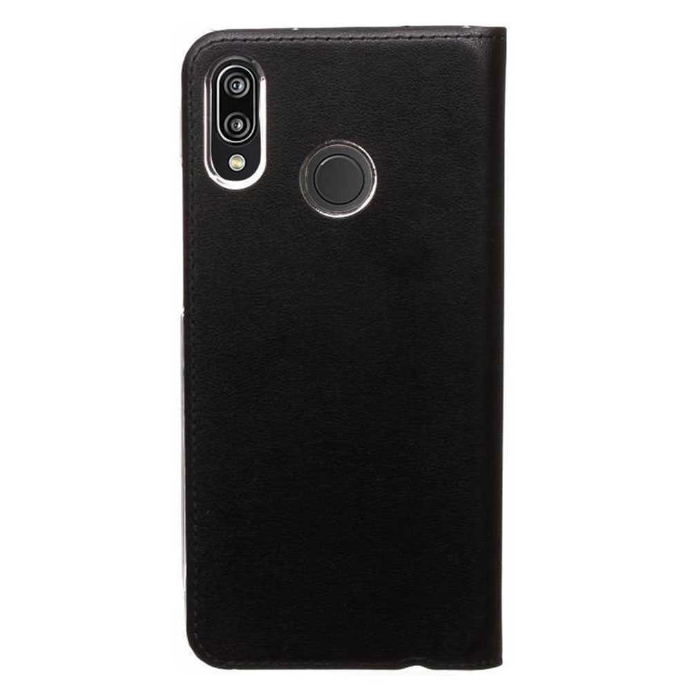  Huawei Y9 2019 Flip Leather Cover - Black