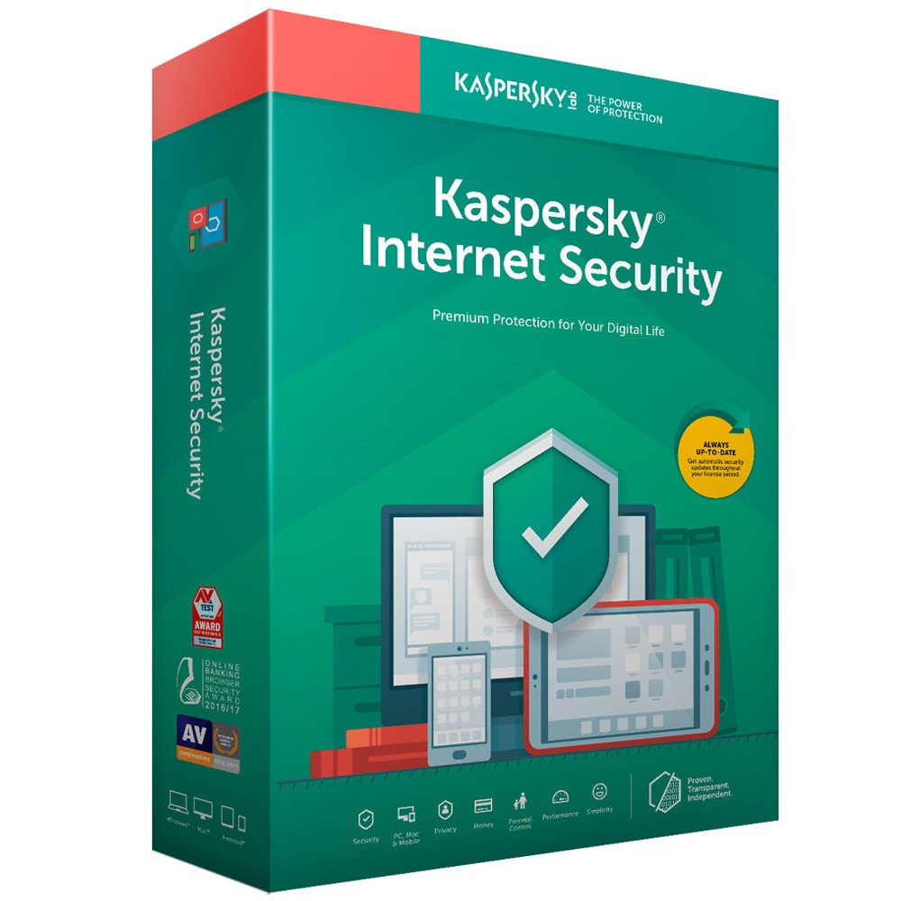Kaspersky 2019 Internet Security Multi Device 4 Users