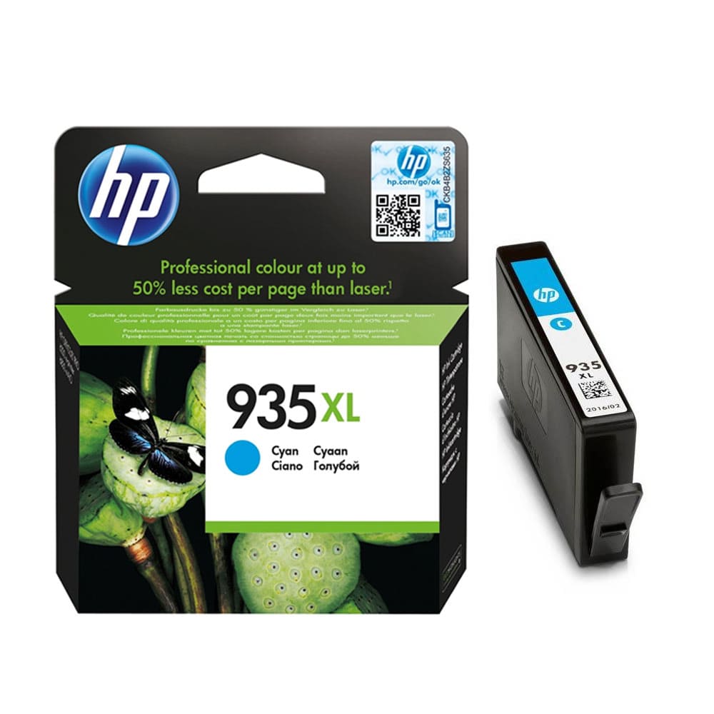 HP 935XL High Yield Original Ink Cartridge - Cyan (C2P24AE)